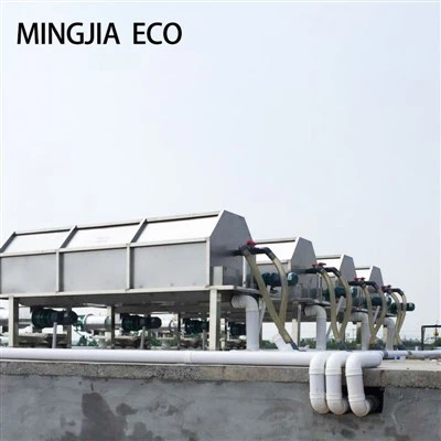 Macchina per la disidratazione del letame di maiale